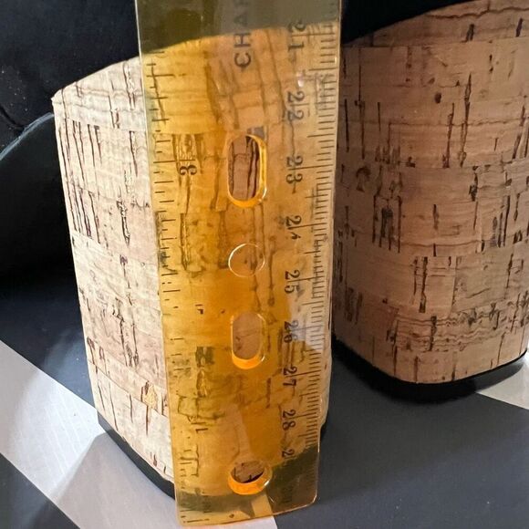 NWT WORTHINGTON Panama 9.5 Black Closed Toe Platform Heels Ankle Strap $70 MSRP - Picture 8 of 12